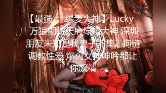 【最强❤️绿妻大神】Lucky✿ 万狼期待天府绿帽大神 深圳朋友未知是我妻子下集2 狗链调教性爱 爆肏女神呻吟都让你飙精