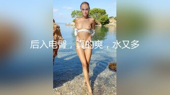 后入电臀，真的爽，水又多