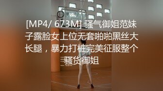 [MP4/ 673M] 骚气御姐范妹子露脸女上位无套啪啪黑丝大长腿，暴力打桩完美征服整个骚货御姐