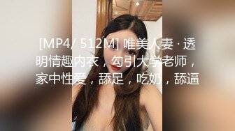 [MP4/ 512M] 唯美人妻 · 透明情趣内衣，勾引大学老师，家中性爱，舔足，吃奶，舔逼